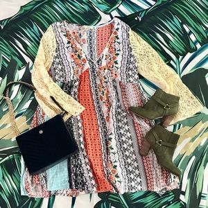 💋Kori flowy bell sleeve dress💋